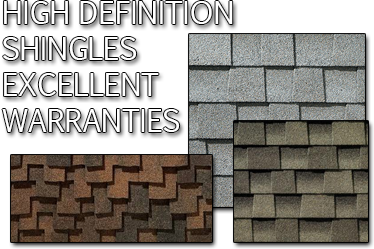 high definition shingles excellent warranty